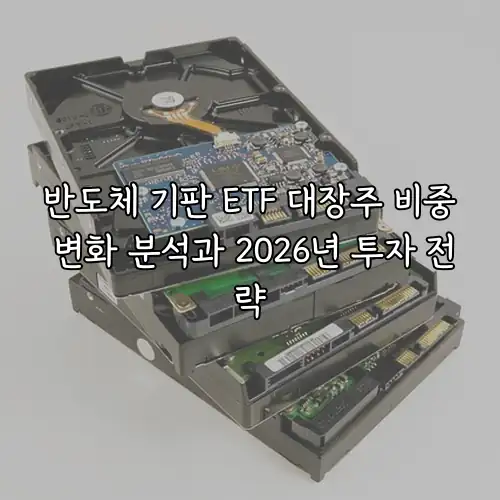 반도체 기판 ETF 대장주 비중 변화 분석과 2026년 투자 전략